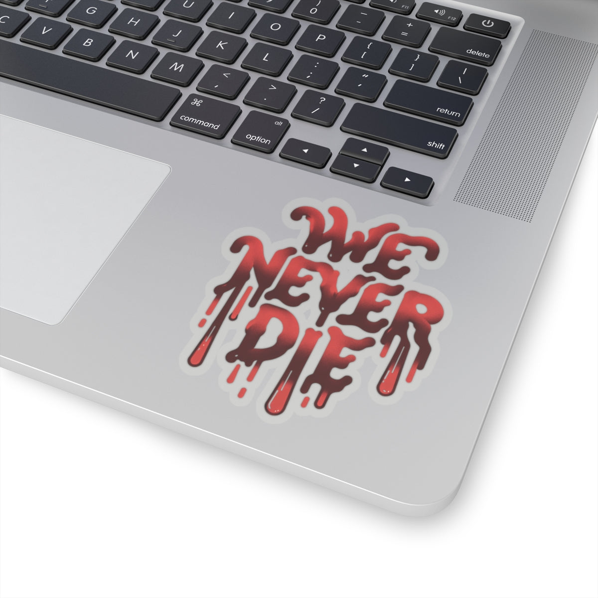 WE NEVER DIE STICKERS